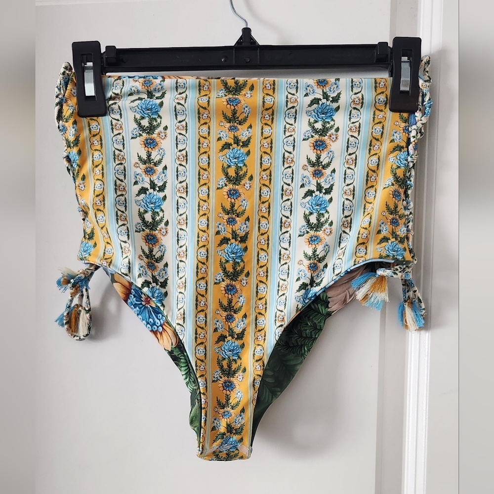 Agua Bendita Hope‎ Aine High Waist Reversible Bikini Bottom - Picture 13 of 15